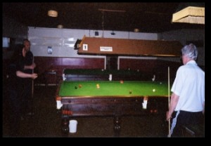 Old Wulfrunians snooker room